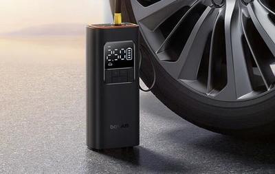 149元起！倍思新款迷你充气泵 17缸机芯配4000mAh电池，车载应急新选择